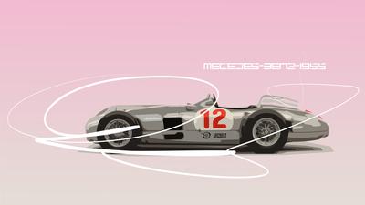 Mercedes Retro